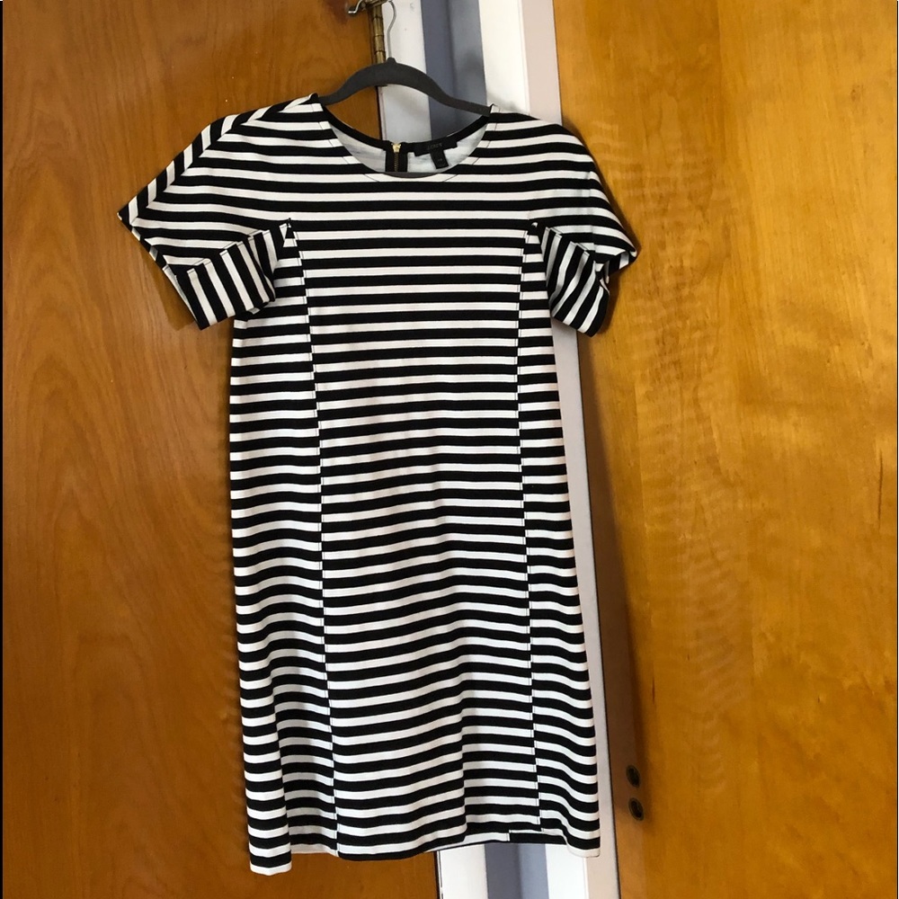 Black and white Stripped dress